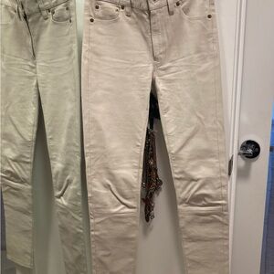 Ralph Lauren White Leather Detail